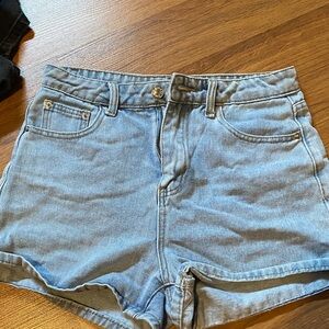 SHEIN Light Blue Jean Shorts